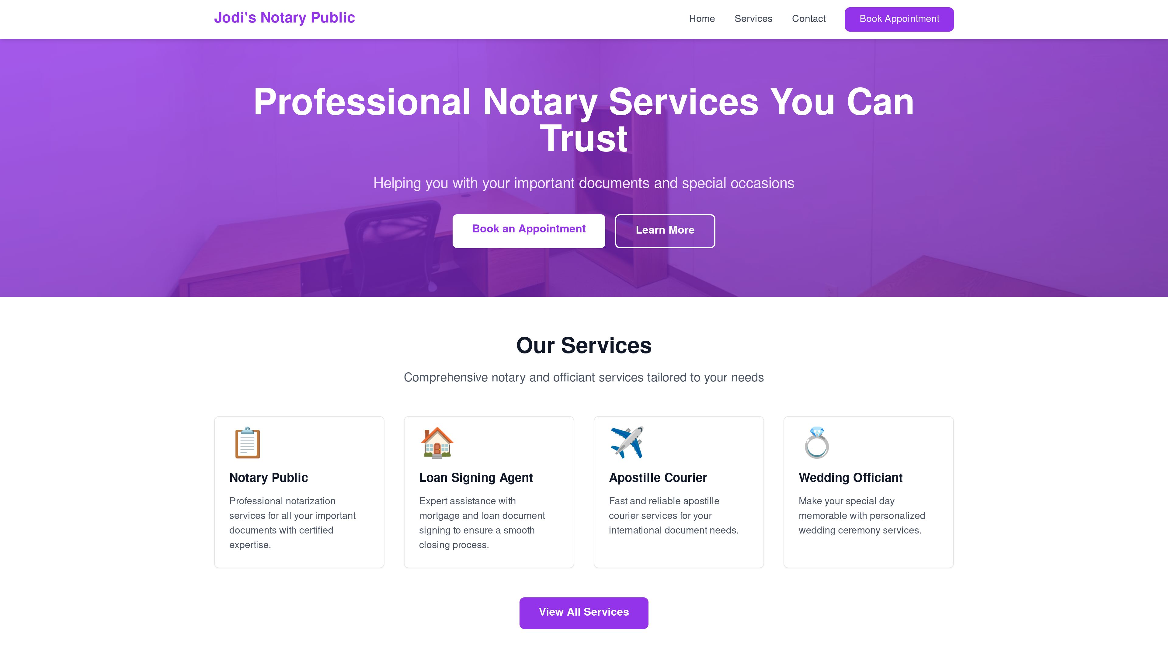 Jodi's Notary Public